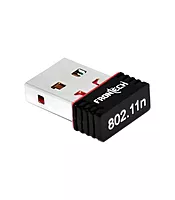 Front tech Wifi Dongle 150 Mbps Mini Wireless Network USB Wi-Fi Adapter for PC, Desktop, Laptop. Compact design, easy setup, reliable connection for seamless internet browsing and streaming.