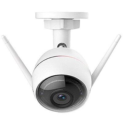 HIKVISION OSS Ezviz 2 MP C3WN Outdoor Smart 1080p Full HD, Wi-Fi Wireless Camera-CS-CV310 (A0-1C2WFR, white, 10*10*5.10) Inactive