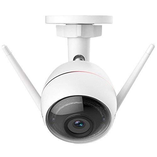 HIKVISION OSS Ezviz 2 MP C3WN Outdoor Smart 1080p Full HD, Wi-Fi Wireless Camera-CS-CV310 (A0-1C2WFR, white, 10*10*5.10) Inactive