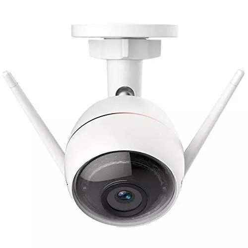 HIKVISION OSS Ezviz 2 MP C3WN Outdoor Smart 1080p Full HD, Wi-Fi Wireless Camera-CS-CV310 (A0-1C2WFR, white, 10*10*5.10) Inactive