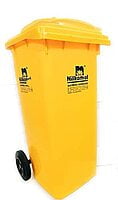 Nilkamal Plastic Manual-Lift Wheel Garbage Dustbin