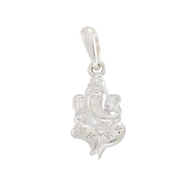 Sterling Silver Charm Vinayagar Pendant Without Chain Ganesh ji Dollar