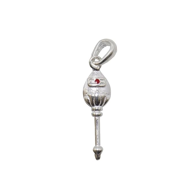 SRIMATHI JEWLLERS Silver Lord Murugan Vel Pendant 925