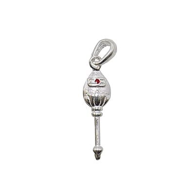 SRIMATHI JEWLLERS  Silver Lord Murugan Vel Pendant 925