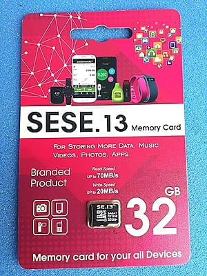 2307SR-03-04 SE.13 SE-6M 8 GB Class 10 SD Card