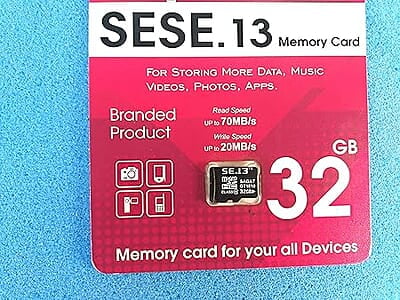 2307SR-03-04 SE.13 SE-6M 8 GB Class 10 SD Card