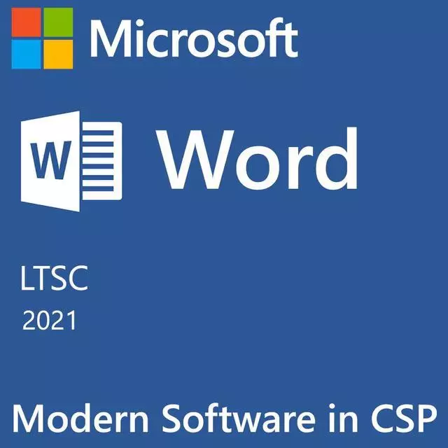 MS Word LTSC 2021 WIN Educational CSP  (Perpetual)