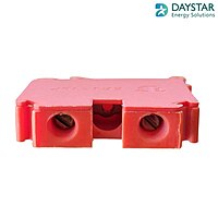 TERMINAL BLOCK POLYMIDE upto 25 sqmm - FTS25P RED WITH END PLATE