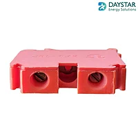 TERMINAL BLOCK POLYMIDE upto 25 sqmm - FTS25P RED WITH END PLATE