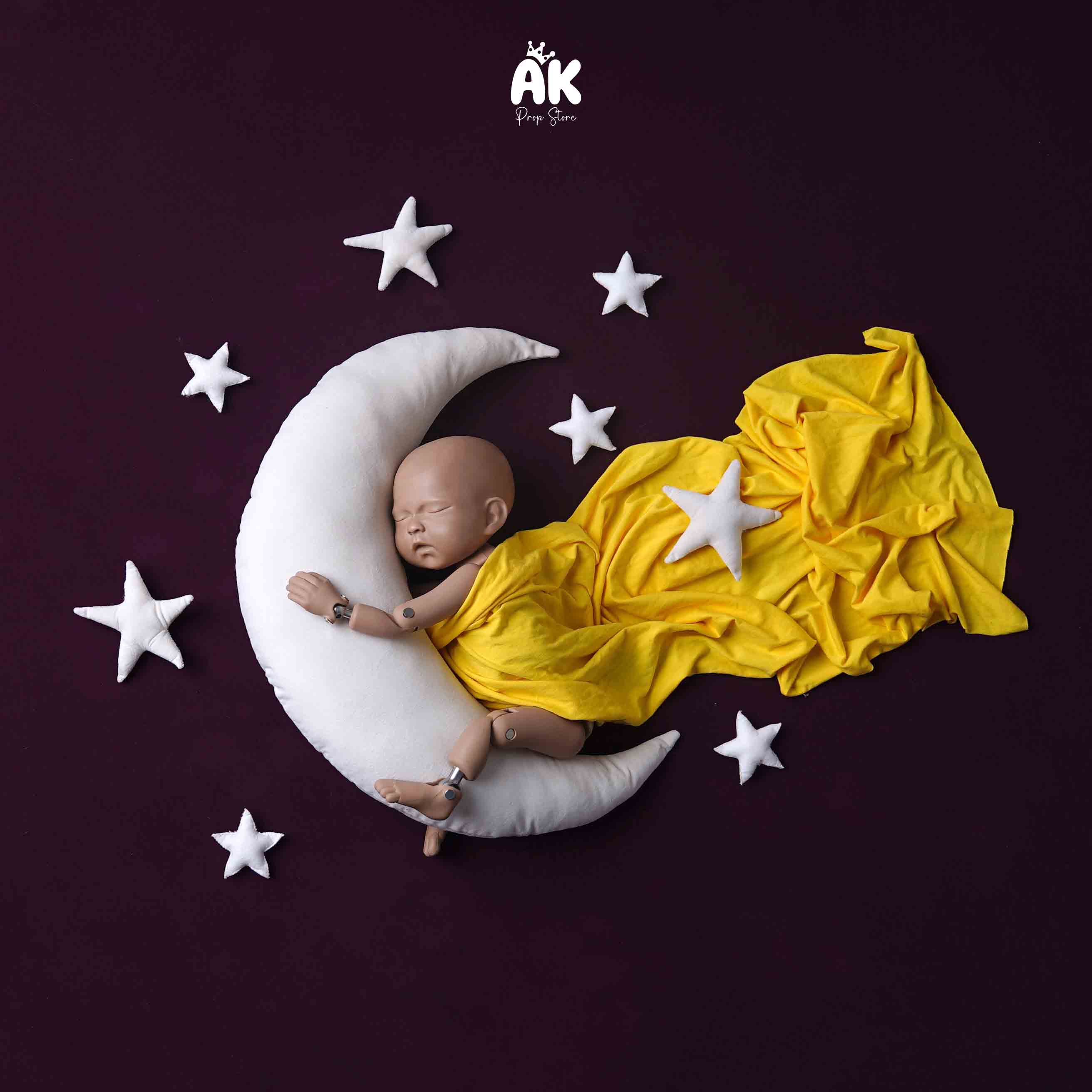 Moon Pillow Theme - Newborn Moon Pillow Theme - Newborn