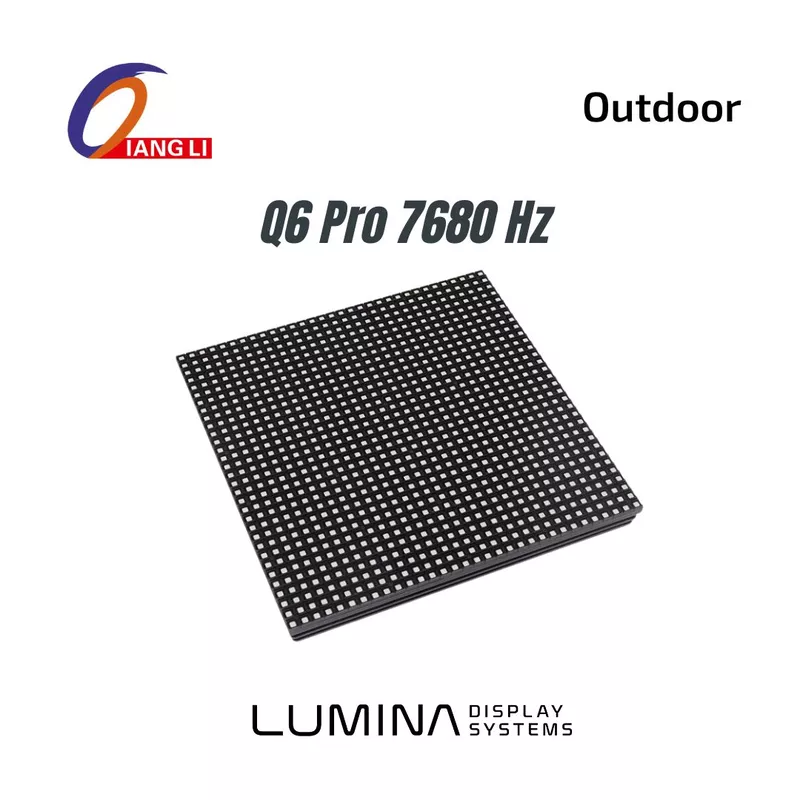 Qiangli Q6 Pro - P6 Outdoor LED Module, 7680Hz