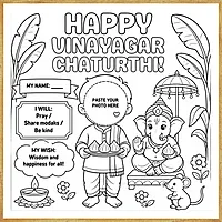 Happy Vinayagar Chaturthi – Colour & Frame Kit