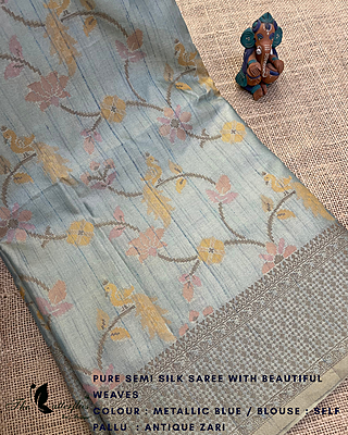 PURE SEMI SILK SAREE PFLSSIL25050