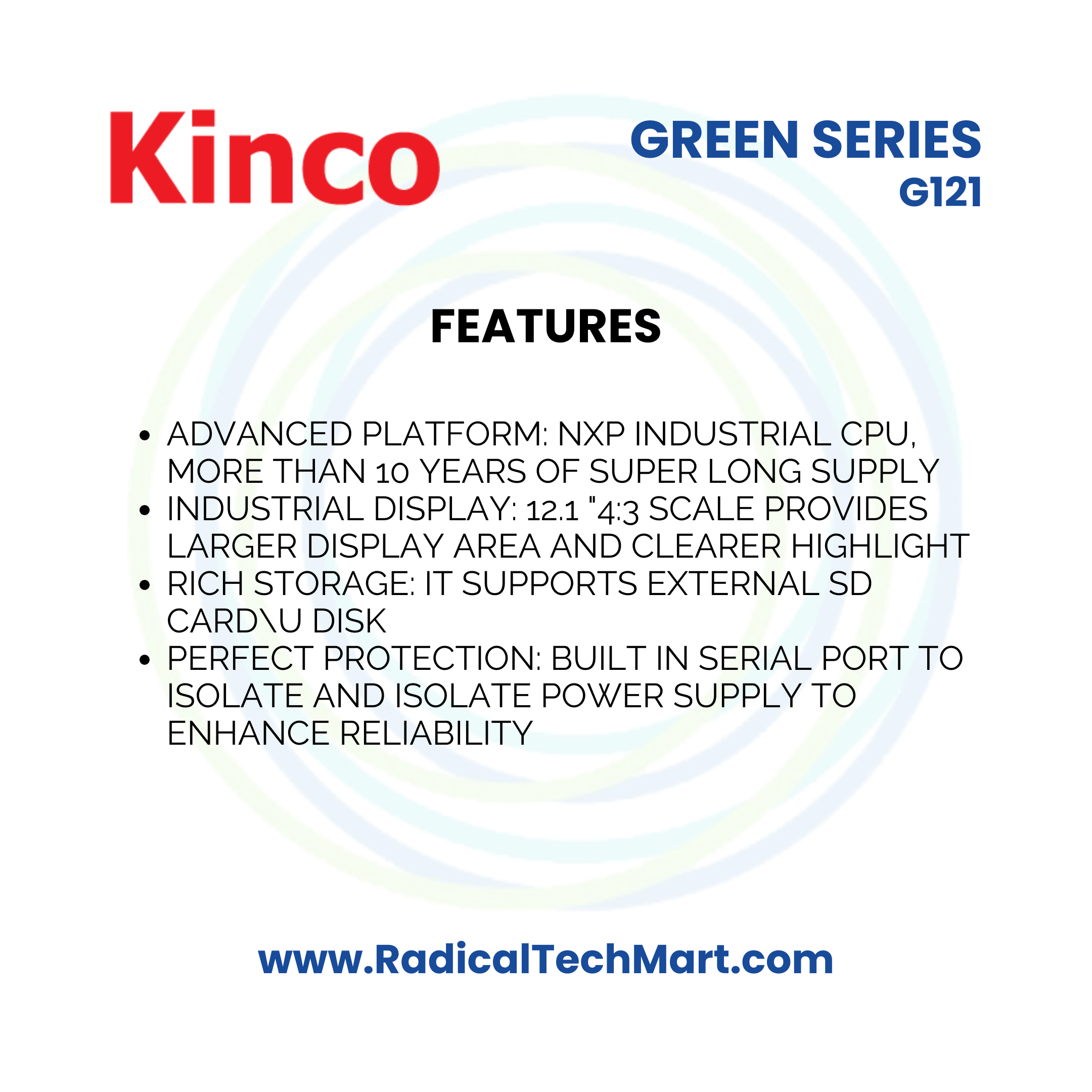 Green Standard 12.1" Series