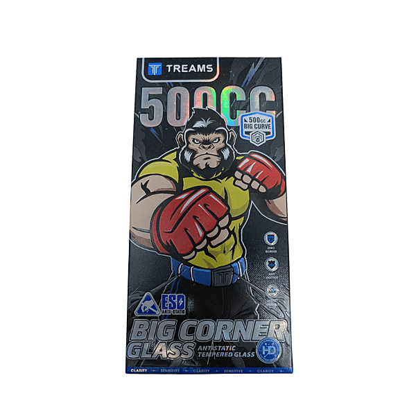 Treams Big Corner Tempered Glass Screen Protector