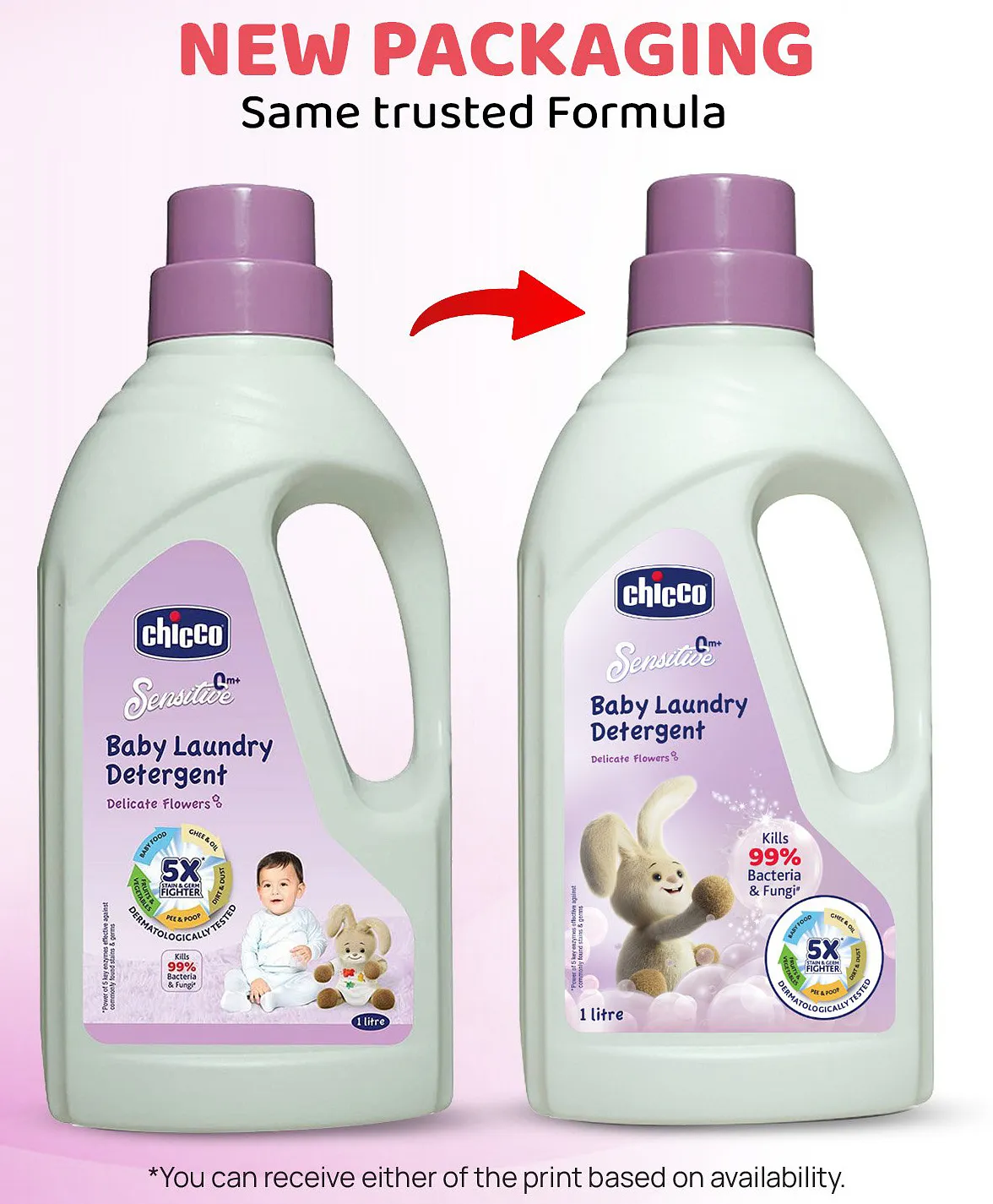 Chicco Laundry Detergent Delicate Flowers - 1000 ML