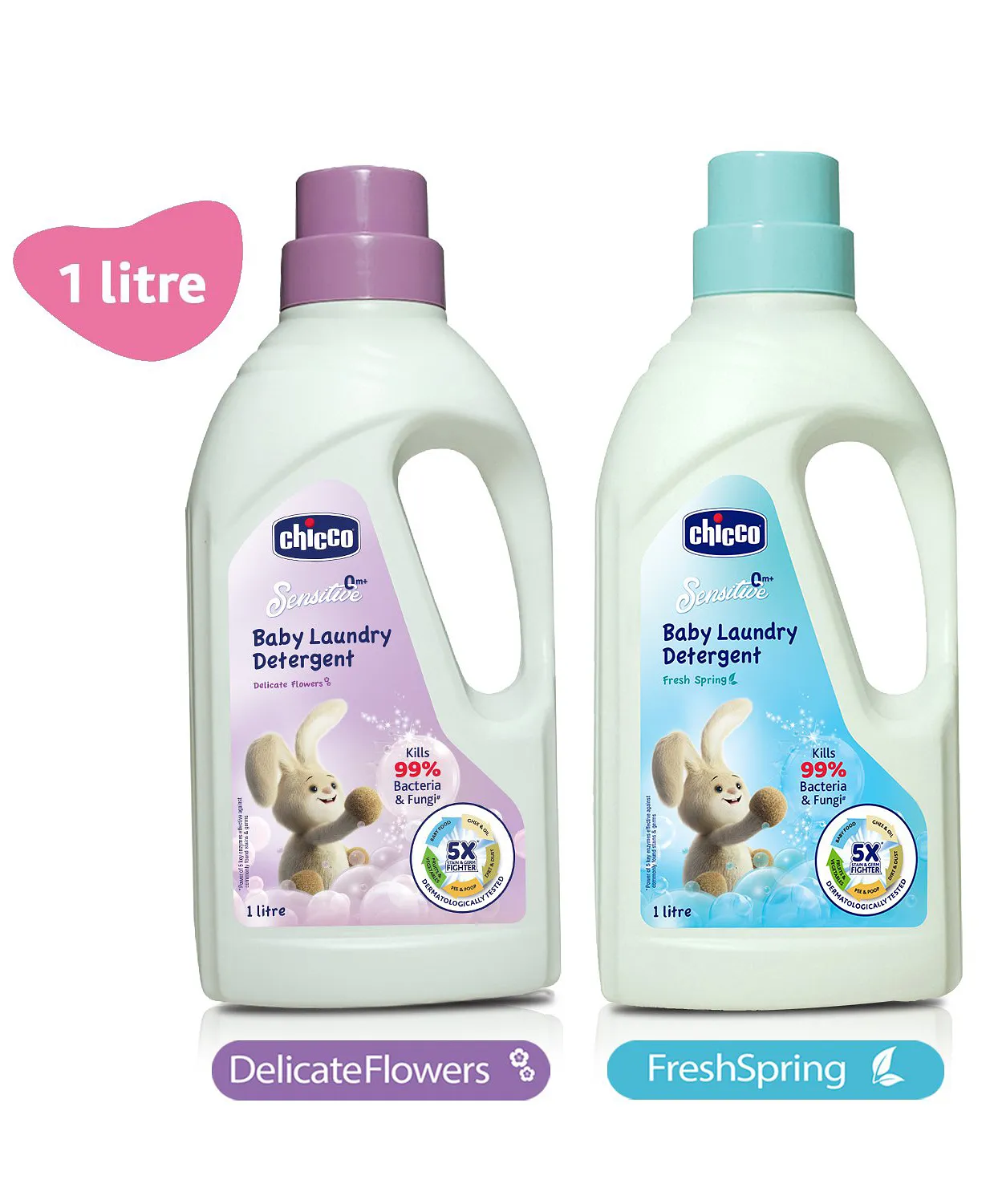 Chicco Laundry Detergent Delicate Flowers - 1000 ML