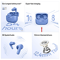 OnePlus Nord Buds 3r Wireless Earbuds – Deep Bass Sound