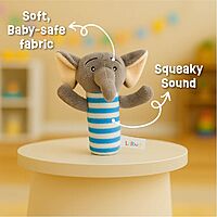 Squeaky Elephant Baby Toy