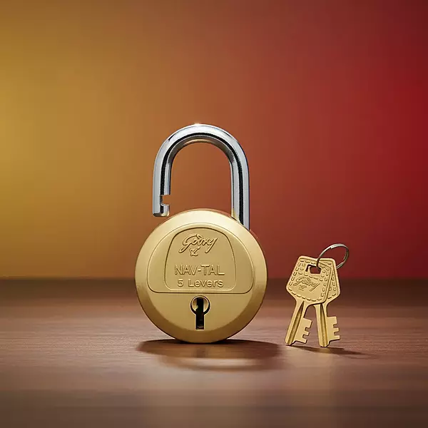 3276 Godrej Navtal 5 Lever 2key (MRP 400 /-)