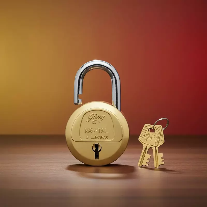 3276 Godrej Navtal 5 Lever 2key (MRP 400 /-)