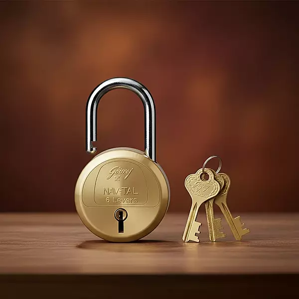 3279 Godrej Navtal 6 Lever 3 Key (MRP 540 /-)