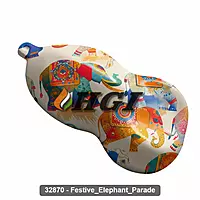 32870 Festive Elephant Parade