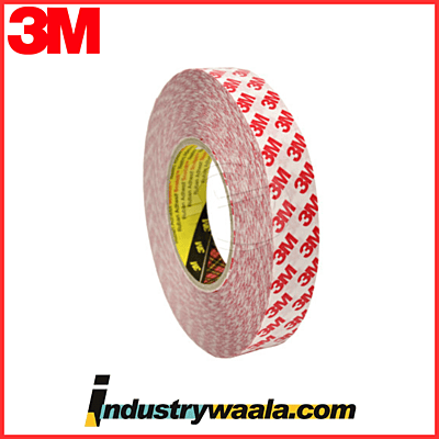 3M GPT-020F 12 MM X 10 Mtr Double Coated Tape (Pack of 5 Pcs)