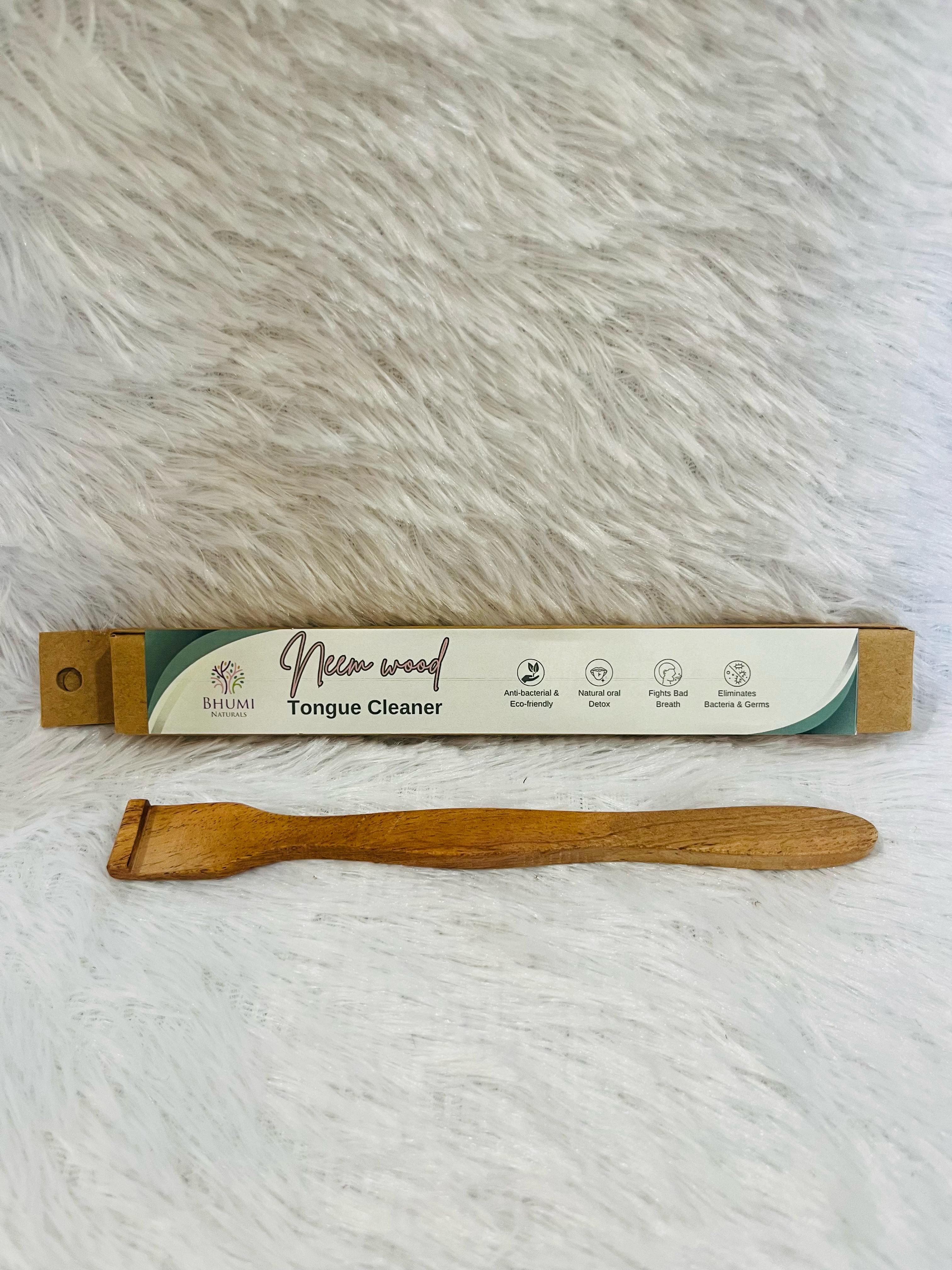 Neem Wood Tongue Cleaner - Pack of 1