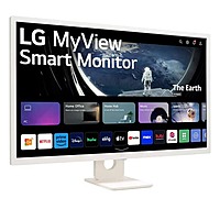 LG MyView White 32 Inch Smart Monitor – IPS FHD | Built-in Speakers | HDMI & USB