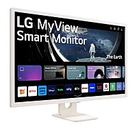 LG MyView White 32 Inch Smart Monitor – IPS FHD | Built-in Speakers | HDMI & USB
