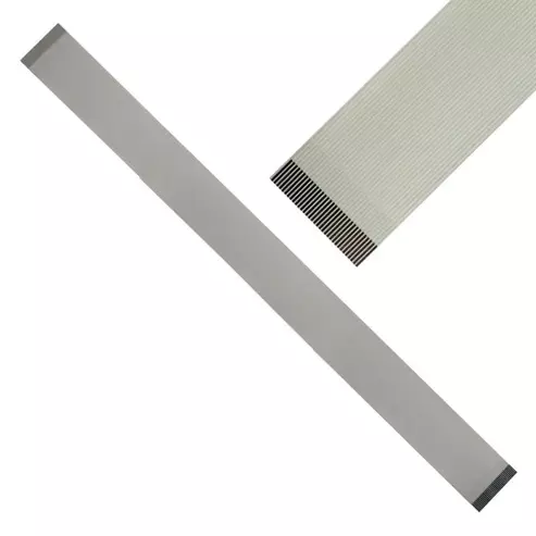 33 Pin 0.5mm Pitch 152mm Same Side Connection FFC Ribbon Flexible Flat Cable