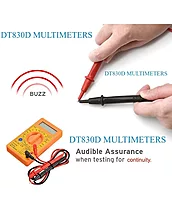 LCD Display Digital Multi-meter Digital Multimeter (Yellow Color)