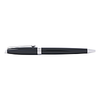 Parker Fusion Laque Black Chrome Trim Ball Pen