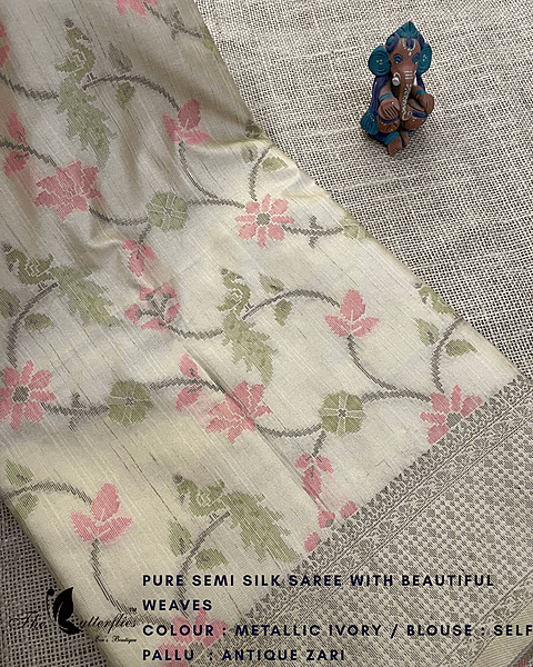 PURE SEMI SILK SAREE PFLSSIL25036 PURE SEMI SILK SAREE PFLSSIL25036