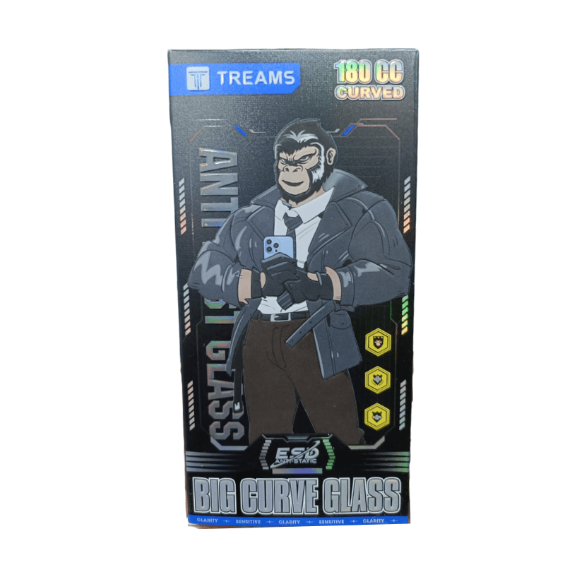 Treams Big Curve Tempered Glass Screen Protector