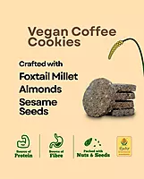 Millet Coffee Cookies - 200 g | Vegan | Gluten Free