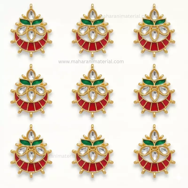 Chandra Flower Brooch