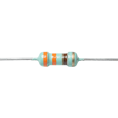 330 Ohm 1/4W CFR 5% TH resistor