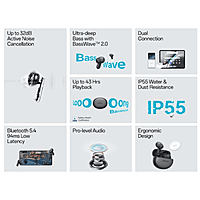 OnePlus Nord Buds 3 Pro Wireless Earbuds – Adaptive ANC