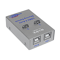 i-Tek 2-Port USB 2.0 Auto Sharing Switch – Auto-Switching for USB Devices Between Two PCs
