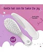 Luvlap Elegant Baby Comb & Brush Set