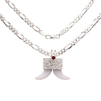 Silver Chain With Puli Nagam Dollar