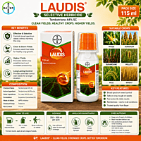 Bayer LAUDIS® Herbicide (Tembotrione 34.4% SC / 420 SC) | Vetrivel Agro Services