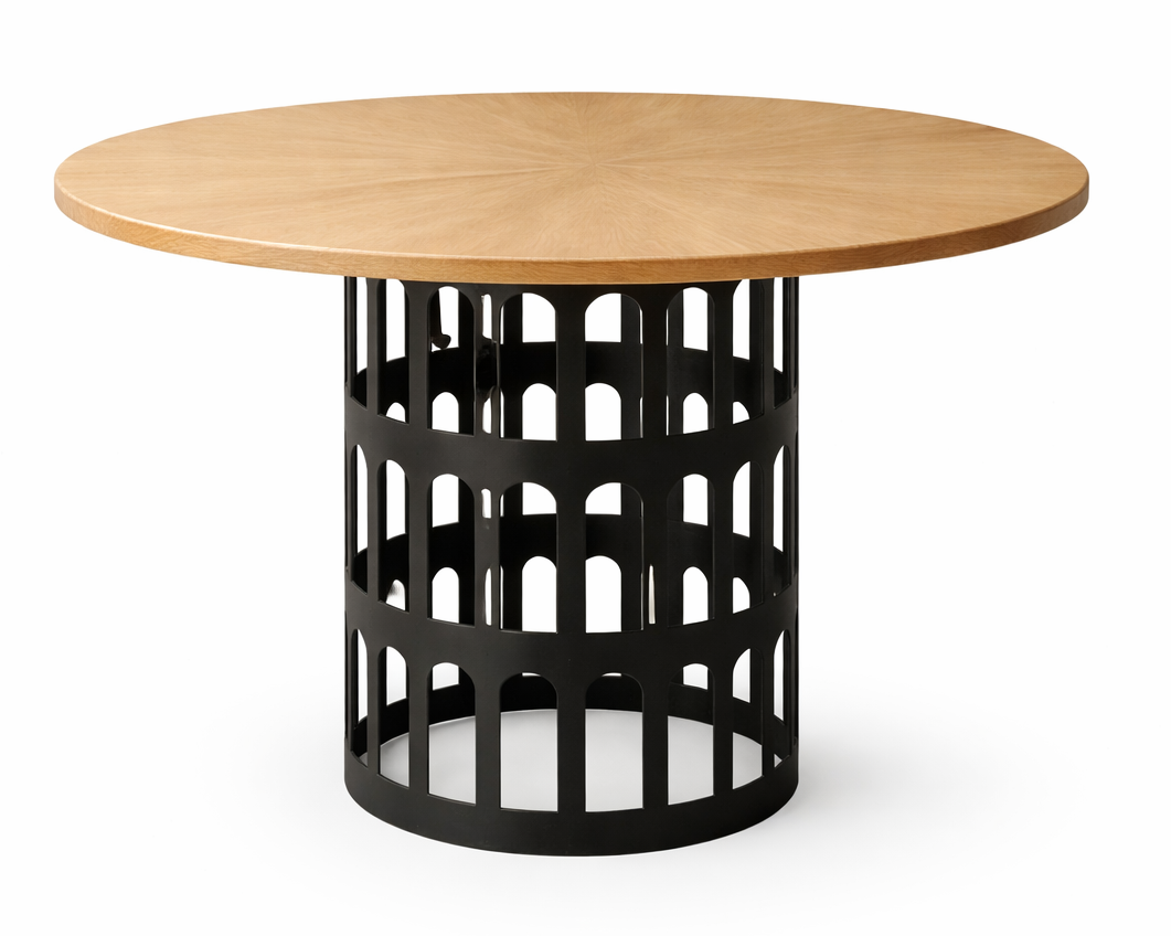 Ibiza Metal Base Dining Table