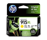 HP 915XL Yellow Ink Cartridges