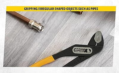 STANLEY 71-669 10'' Steel Slim Water Joint Curve Pump Plier with Anti-Corrosion Properties for Plumbing Use, YELLOW & BLACK STANLEY 71-669 10'' Steel Slim Water Joint Curve Pump Plier with Anti-Corrosion Properties for Plumbing Use, YELLOW & BLACK