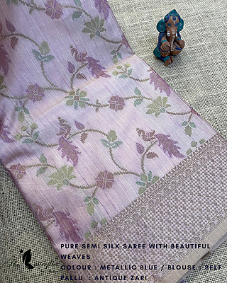 PURE SEMI SILK SAREE PFLSSIL25039