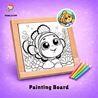Cute Clownfish Coloring
