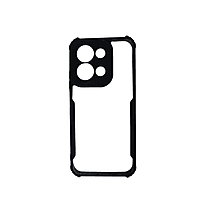 Zigdeal HM 15C Transparent Phone Case – Clear Back | Black Border | Protective Cover